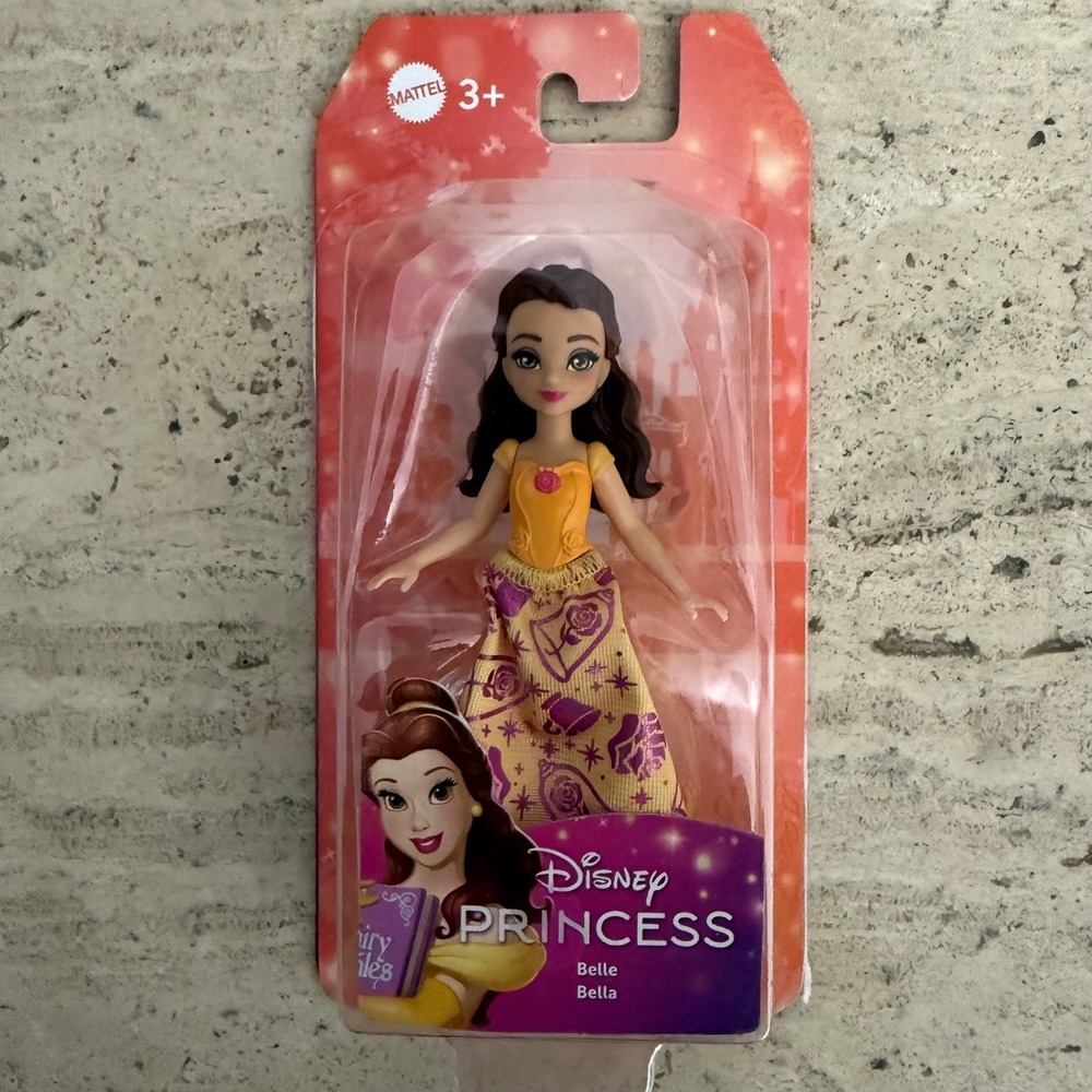 Disney Princess Belle Beauty and the Beast Small doll 3.5"